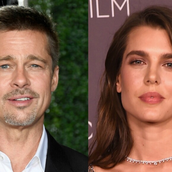 Brad Pitt não está namorando princesa Charlotte de Mônaco. 'Falso', afirma fonte ao jornal 'The Sun' na quinta-feira, dia 17 de novembro de 2017