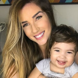 O pequeno Lucca costuma ficar sob os cuidados da mãe, Aline Gotschalg, sem a ajuda de babá