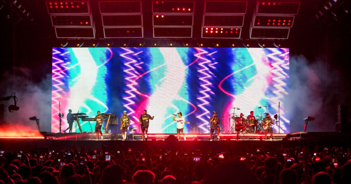 O setlist do show de Bruno Mars, na Praça da Apoteose, no Rio de