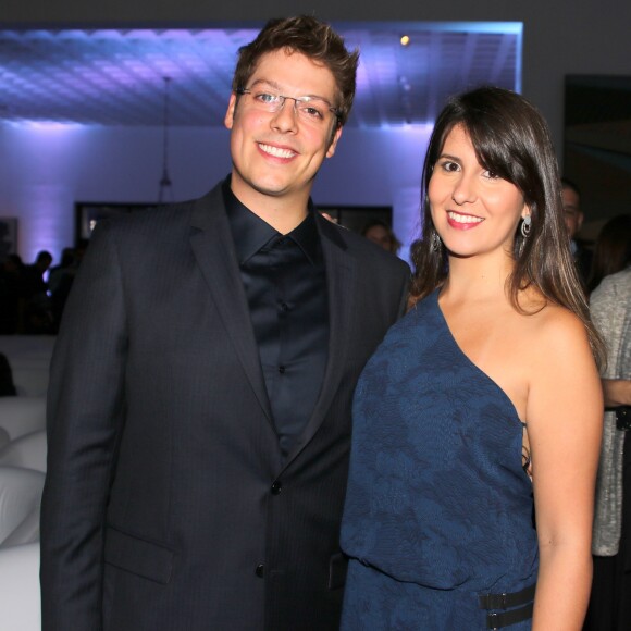 'Agora eu sou dois. Te amo, amor da minha vida!', escreveu Fabio Porchat, marido de Nataly Mega