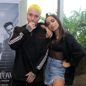 J Balvin e Anitta vão gravar outro clipe: 'Muito forte, totalmente diferente de tudo que eu já fiz'