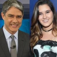 William Bonner posa com filha e ganha declaração: 'Sorrisos dispensam legenda'