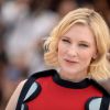 Cate Blanchett dá voz à personagem Valka na animação 'Como treinar o seu dragão 2' no Festival de Cannes 2014