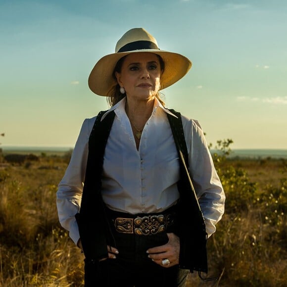 Com o sumiço de Clara (Bianca Bin), Sophia (Marieta Severo) explora as esmeraldas e, com o garimpo, conhece Mariano (Juliano Cazarré), com quem passará a se relacionar e transará em mina na novela 'O Outro Lado do Paraíso'