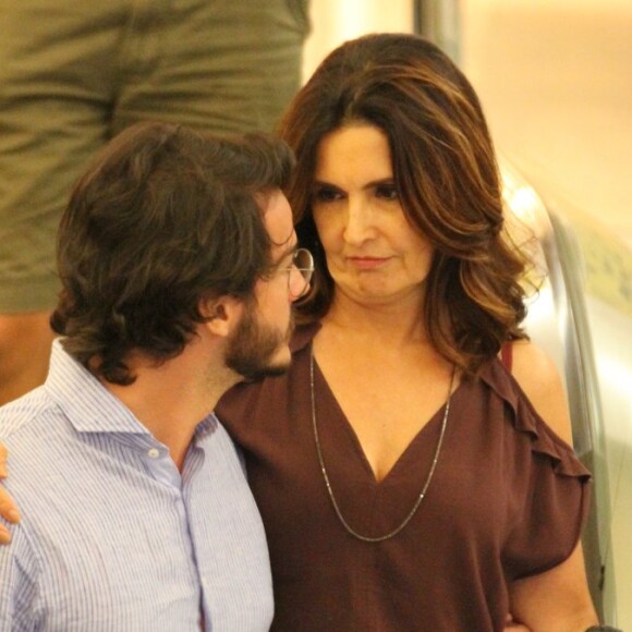 Fátima Bernardes e Túlio Gadêlha foram apresentados por produtora do 'Encontro'