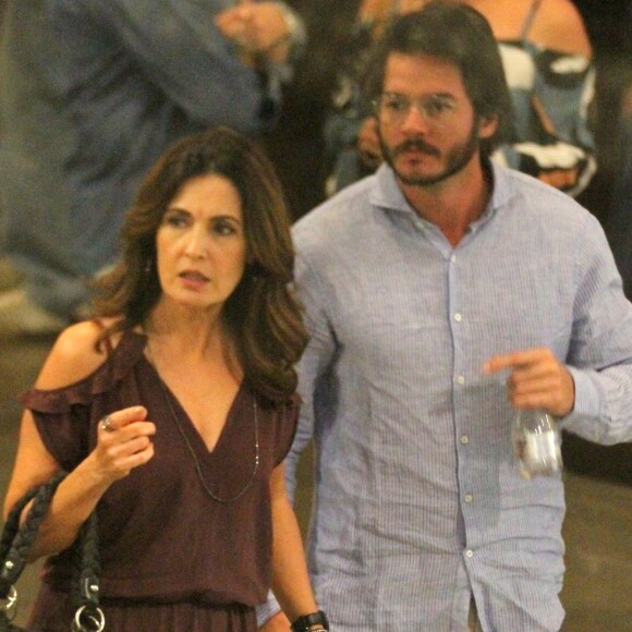 Fátima Bernardes foi vista pela primeira vez com o namorado, Túlio Gadêlha, no começo de novembro