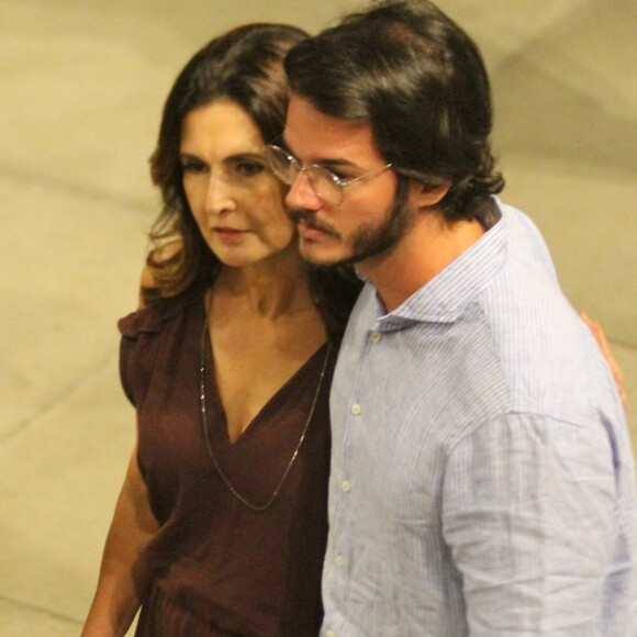 'É o que me interessa', escreveu Fátima Bernardes para o namorado, Túlio Gadêlha, no Instagram