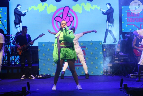 Anitta comandou o show 'Baile da Favorita', no Armazém da Utopia, na Zona Portuária do Rio de Janeiro, na noite desta sexta-feira, 24 de novembro de 2017