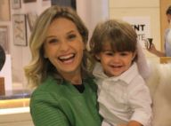 Fernanda Rodrigues, de visual novo, leva filhos ao encontro de Papai Noel. Fotos