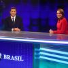 Atualmente, Rachel Sheherazade apresenta o 'SBT Brasil' com Carlos Nascimento