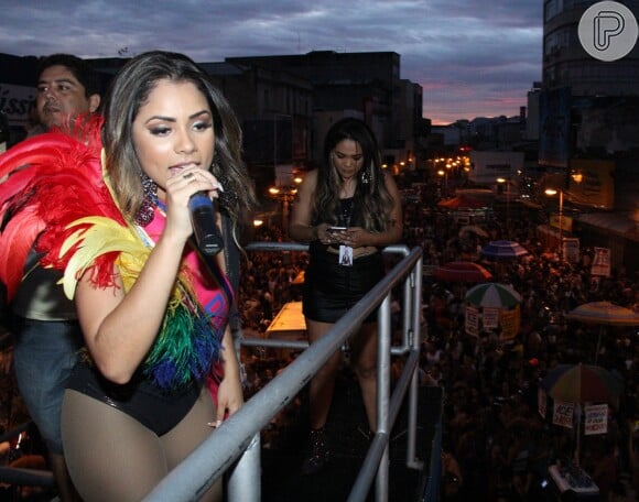 Lexa cantou na 17ª Parada do Orgulho LGBT, no domingo, 26 de novembro de 2017, em Madureira, Zona Norte do Rio