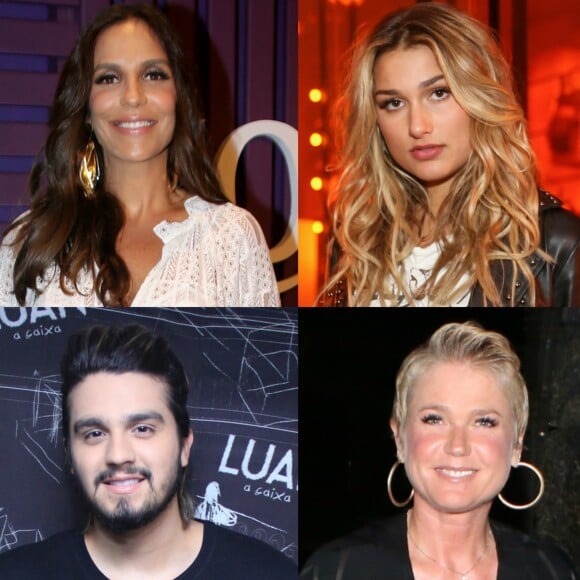 Sasha Meneghel, Ivete Sangalo, Luan Santana e Xuxa Meneghel foram alguns dos famos que se manifestaram na web nesta segunda-feira, dia 27 de novembro de 2017