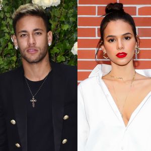 Neymar curtiu uma foto de Bruna Marquezine no Instagram nesta quinta-feira, 30 de novembro de 2017