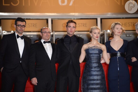 Robert Pattinson está no Festival de Cannes 2014 divulgando os filmes 'The Rover' e 'Maps to The Stars', do diretor David Cronenberg