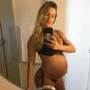 Durante a gravidez, Andressa Suita adorava compartilhar fotos com o barrigão