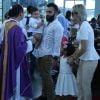 Antonia Fontenelle e Jonathan Costa batizaram Salvatore neste domingo, 3 de dezembro de 2017