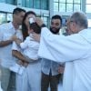 Salvatore, filho de Antonia Fontenelle e Jonathan Costa, foi batizado neste domingo, 3 de dezembro de 2017