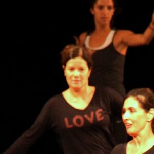 Fátima Bernardes ensaia passos de novo espetáculo da dança