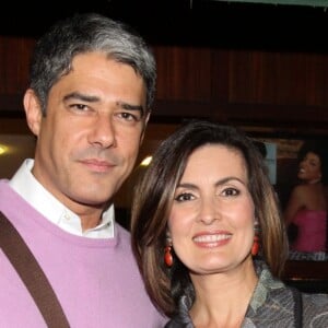 Fátima Bernades e William Bonner foram casados por 26 anos