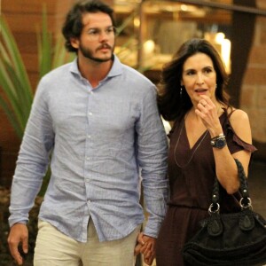 Fátima Bernardes assumiu o namoro com Túlio Gadêlha no começo de novembro de 2017