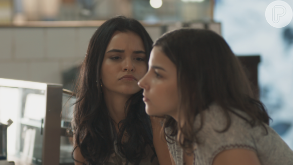 Na novela 'Malhação', Keyla (Gabriela Medvedovski) ajudará K1 (Talita Younan) a denunciar o padrasto por assediá-la