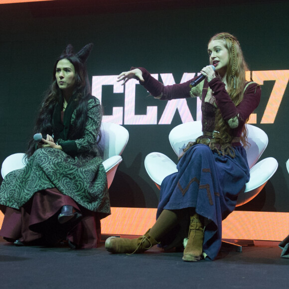 Tatá Werneck contou que a princesa Lucrécia vai usar cinto de castidade na novela