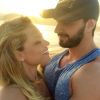 Ellen Rocche se declarou para o namorado, Rogério Oliveira, em foto publicada no Instagram neste sábado, dia 9 de dezembro de 2017