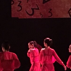 Fátima Bernardes apresentou o espetáculo de dança de sua companhia neste sábado, 9 de dezembro de 2017, no Rio