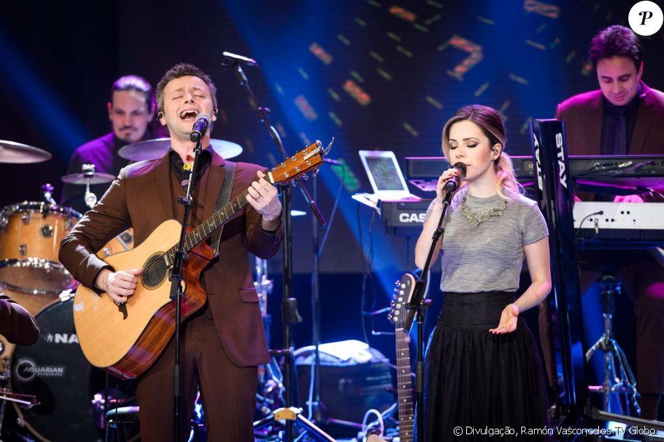 Sandy e Lucas Lima cantaram juntos a música 'Me Espera' no ...