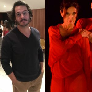 Túlio Gadêlha elogiou Fátima Bernardes, sua namorada, durante apresentação de dança no Rio de Janeiro: 'Ainda mais linda de vermelho'