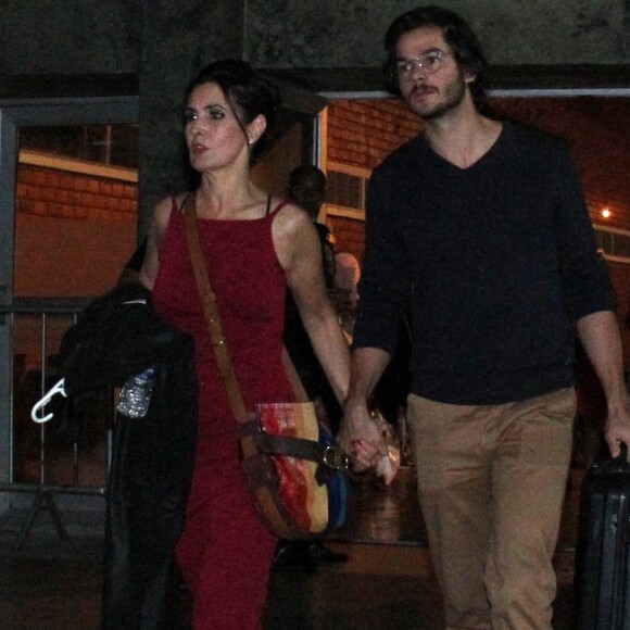 Túlio Gadêlha acompanhou Fátima Bernardes em seus dois dias de apresentação de dança