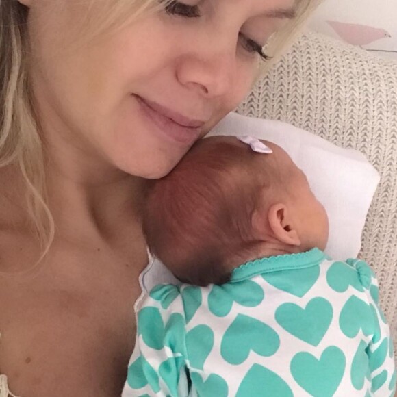 Eliana disse que adaptou o trabalho à chegada da filha, Manuela