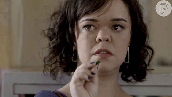 Estela (Juliana Caldas) se surpreende quando Amaro (Pedro Carvalho) se declara a ela, na novela 'O Outro Lado do Paraíso': 'Gosta? Como assim?'