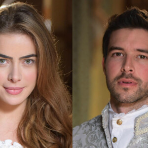 Pietra (Rayanne Morais) e Enrico (Bernardo Velasco) enfrentam a fúria dos reinos em nome do amor na novela 'Belaentura'
