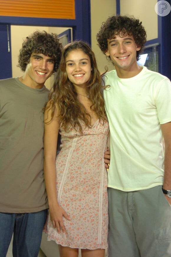 Caio Castro, Sophie Charlotte e Rafael Almeida foram os protagonistas da décima quinta temporada de 'Malhação', exibida de 2007 a 2009