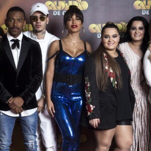 Diversos artistas se reuniram para a gravação do 'Caldeirão de Ouro', em 12 de dezembro de 2017