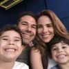 Casada com Marcus Buazi, Wanessa é mãe de José Marcus, de 6 anos, e João Francisco, de 3 