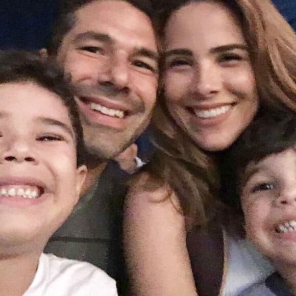 Casada com Marcus Buazi, Wanessa é mãe de José Marcus, de 6 anos, e João Francisco, de 3 