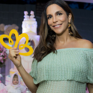 No sétimo mês de gravidez, Ivete Sangalo está à espera de gêmeas