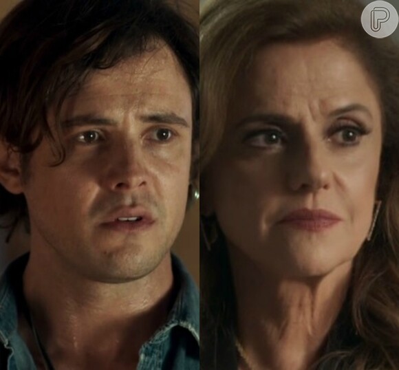 Gael (Sérgio Guizé) atacará a mãe, Sophia (Marieta Severo), nos próximos capítulos de 'O Outro Lado do Paraíso'