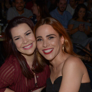 Wanessa Camargo e Fernanda Souza prestigiam Sandy em último show da turnê 'Meu Canto'