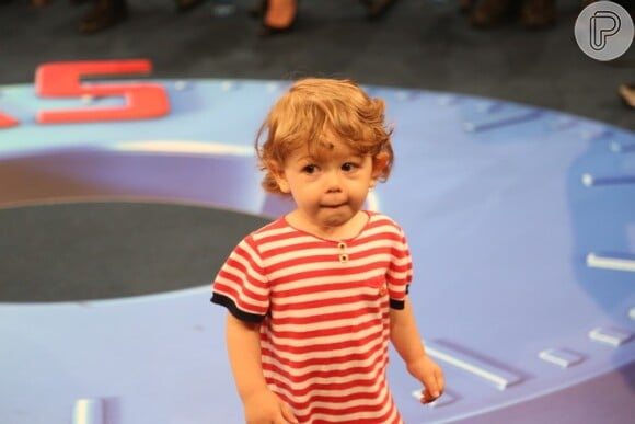 Thomas, filho de Serginho Groisman, está com 2 anos