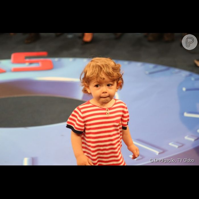 Thomas, filho de Serginho Groisman, está com 2 anos