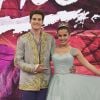 Nicolas Prattes e Mayara Araújo ficaram em terceiro no 'Dança dos Famosos'