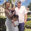 Momento família! Eliana mostra foto com noivo, Adriano Ricco, e filhos: 'Amor'