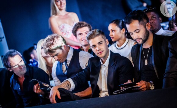 Justin Bieber prestigia o The Amber Lounge Fashion Show em Mônaco, na França