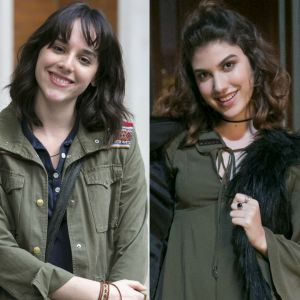 Lica (Manoela Aliperti) e Samantha (Giovanna Grigio) vão namorar em 'Malhação - Viva a Diferença'