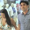 Marcelo Adnet e a namorada, Patricia Cardoso, passearam por shopping da Barra da Tijuca, Zona Oeste do Rio, na noite desta segunda-feira, 18 de dezembro de 2017