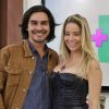 André Gonçalves e Danielle Winits se conheceram nos bastidores do 'SuperChef Celebridades'