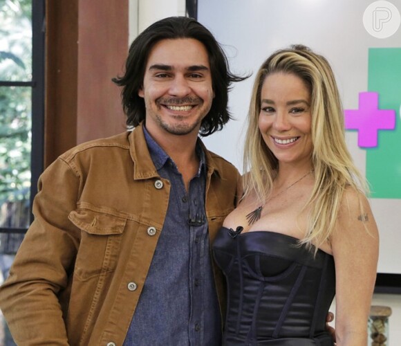 André Gonçalves e Danielle Winits se conheceram nos bastidores do 'SuperChef Celebridades'
